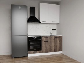 Кухонный гарнитур Старое Дерево 1600 h950 (Стол. 38мм) в Пойковском - poikovskii.ok-mebel.com | фото