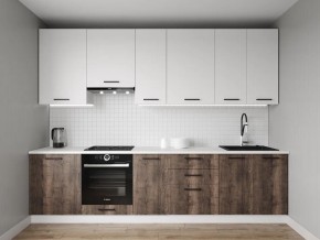 Кухонный гарнитур Старое Дерево 3000 h950 (Стол. 38мм) в Пойковском - poikovskii.ok-mebel.com | фото