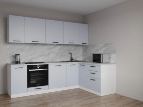 Кухонный гарнитур угловой Смоки 2600*1600 (Стол. 38 мм) в Пойковском - poikovskii.ok-mebel.com | фото