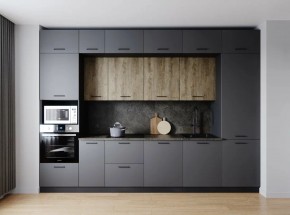 Кухонный гарнитур Умбра 3400 (Стол. 26мм) в Пойковском - poikovskii.ok-mebel.com | фото