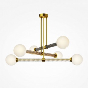 Люстра на штанге Maytoni Teatro MOD287PL-06BS в Пойковском - poikovskii.ok-mebel.com | фото 2