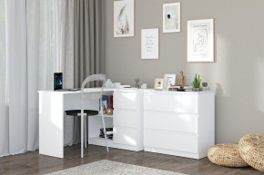 Модульная система Хилтон (Белый текстурный) в Пойковском - poikovskii.ok-mebel.com | фото 6