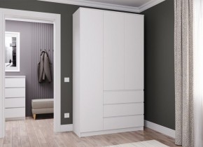 МОРИ МШ 1200.1 Шкаф (белый) в Пойковском - poikovskii.ok-mebel.com | фото
