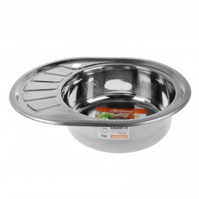 Мойка кухонная врезная Accoona AB4557-R Правая (570*450) в Пойковском - poikovskii.ok-mebel.com | фото 2