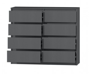 МС "Хилтон" Комод №3 1200 (8 ящ.) графит в Пойковском - poikovskii.ok-mebel.com | фото 3