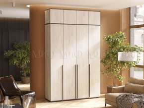 НОРД Шкаф 4-х ств с антресолью (1600) в Пойковском - poikovskii.ok-mebel.com | фото 4