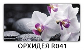 Обеденный раздвижной стол Бриз с фотопечатью Орхидея R041 в Пойковском - poikovskii.ok-mebel.com | фото 2