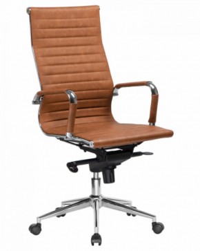 Офисное кресло для руководителей DOBRIN CLARK LMR-101F светло-коричневый №321 в Пойковском - poikovskii.ok-mebel.com | фото 2