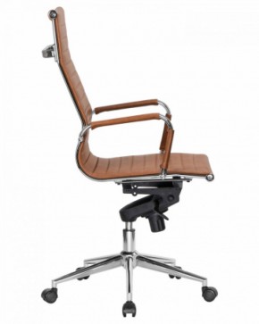 Офисное кресло для руководителей DOBRIN CLARK LMR-101F светло-коричневый №321 в Пойковском - poikovskii.ok-mebel.com | фото 3