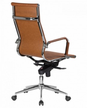 Офисное кресло для руководителей DOBRIN CLARK LMR-101F светло-коричневый №321 в Пойковском - poikovskii.ok-mebel.com | фото 4