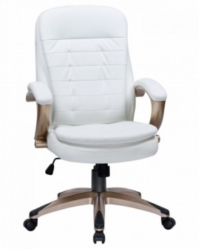 Офисное кресло для руководителей DOBRIN DONALD LMR-106B белый в Пойковском - poikovskii.ok-mebel.com | фото 3