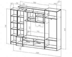 ОСКАР Гостиная (ЯШТ/ЯШС) в Пойковском - poikovskii.ok-mebel.com | фото 2