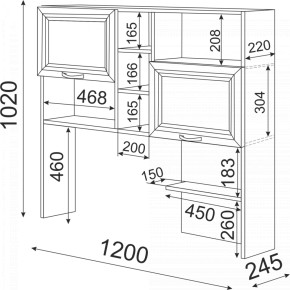 Подростковая ОСТИН (модульная) в Пойковском - poikovskii.ok-mebel.com | фото 43