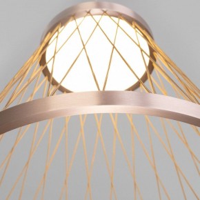 Подвесной светильник Eurosvet Cesta 40016/1 LED коричневый в Пойковском - poikovskii.ok-mebel.com | фото 7