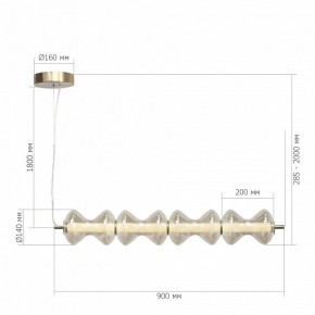 Подвесной светильник ST-Luce SPINE SL6136.223.01 в Пойковском - poikovskii.ok-mebel.com | фото 5
