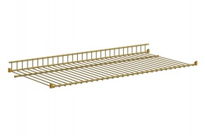 Полка сотовая L695 (золото) в Пойковском - poikovskii.ok-mebel.com | фото