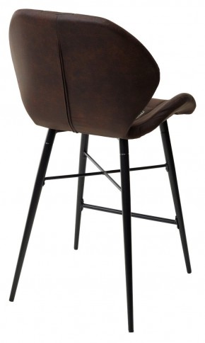 Полубарный стул MARCEL COWBOY-#800 темно-коричневый (H=65cm), ткань микрофибра М-City в Пойковском - poikovskii.ok-mebel.com | фото 4