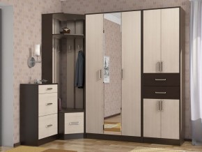 Прихожая ДИАНА-4 сек №11 (Венге/Дуб молочный) в Пойковском - poikovskii.ok-mebel.com | фото 3