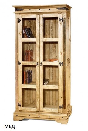Шкаф книжный "Викинг 03" массив в Пойковском - poikovskii.ok-mebel.com | фото 4