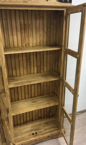 Шкаф книжный "Викинг 03" массив в Пойковском - poikovskii.ok-mebel.com | фото 7