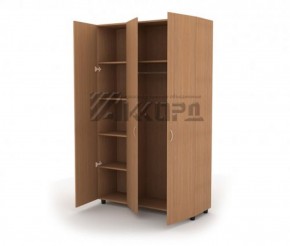 Шкаф комбинированный для одежды ШГ 84.3 (1200*620*1800) в Пойковском - poikovskii.ok-mebel.com | фото 1