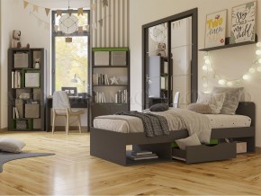 НЕАПОЛЬ Шкаф-купе (Графит) в Пойковском - poikovskii.ok-mebel.com | фото 3