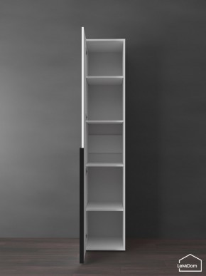 Шкаф Linnea MHR-1-2 2050х400х510 (Белый-М 11.1.2) в Пойковском - poikovskii.ok-mebel.com | фото 4