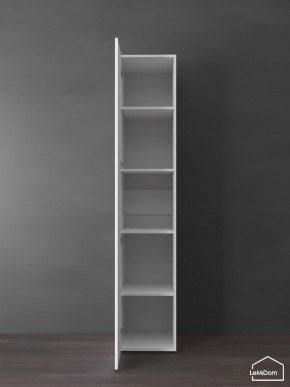 Шкаф Linnea MHR-1PO-2 2050х400х510 (Белый-М 11.1.2) в Пойковском - poikovskii.ok-mebel.com | фото 4