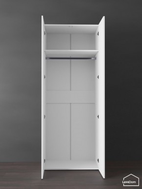 Шкаф Linnea MHR-2PO 2050х800х510 (Белый-М 11.1.2) в Пойковском - poikovskii.ok-mebel.com | фото 4