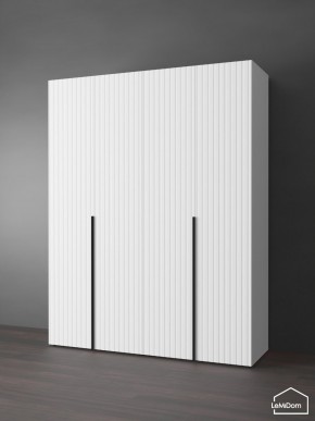 Шкаф Linnea MHR-4-1 2050х1600х510 (Белый-М 11.1.2) в Пойковском - poikovskii.ok-mebel.com | фото