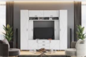 Шкаф настенный "Сандра" 1700 (Белый лофт) в Пойковском - poikovskii.ok-mebel.com | фото 2