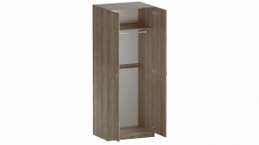 Шкаф ПЕГАС двухдверный, цвет Дуб Сонома в Пойковском - poikovskii.ok-mebel.com | фото 2