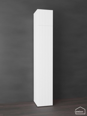 Шкаф с антресолью Linnea MHR-1POA-4 2450х400х510 (Белый-М 11.1.2) в Пойковском - poikovskii.ok-mebel.com | фото