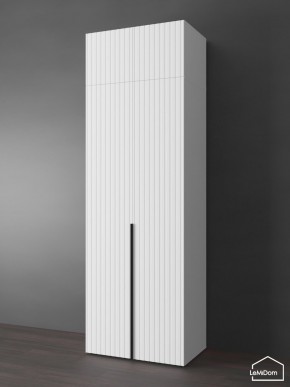 Шкаф с антресолью Linnea MHR-2A-1 2450х800х510 (Белый-М 11.1.2) в Пойковском - poikovskii.ok-mebel.com | фото