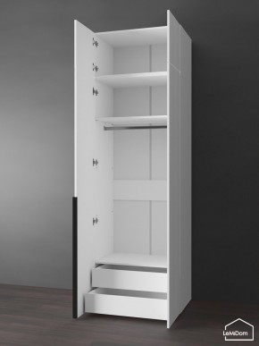 Шкаф с антресолью Linnea MHR-2A-3 2450х800х510 (Белый-М 11.1.2) в Пойковском - poikovskii.ok-mebel.com | фото 5