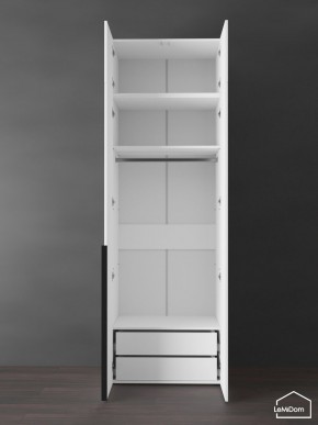 Шкаф с антресолью Linnea MHR-2A-3 2450х800х510 (Белый-М 11.1.2) в Пойковском - poikovskii.ok-mebel.com | фото 6