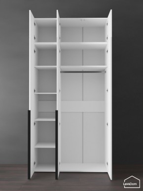 Шкаф с антресолью Linnea MHR-3A-1 2450х1200х510 (Белый-М 11.1.2) в Пойковском - poikovskii.ok-mebel.com | фото 5