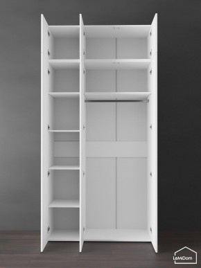 Шкаф с антресолью Linnea MHR-3POA-1 2450х1200х510 (Белый-М 11.1.1) в Пойковском - poikovskii.ok-mebel.com | фото 4