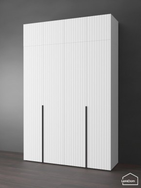 Шкаф с антресолью Linnea MHR-4A-1 2450х1600х510 (Белый-М 11.1.2) в Пойковском - poikovskii.ok-mebel.com | фото