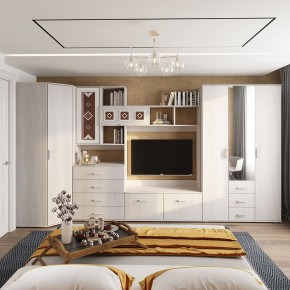 Шкаф угловой Белла (Ясень белый) в Пойковском - poikovskii.ok-mebel.com | фото 3