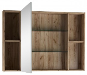 Шкаф-зеркало Craft 100 левый/правый Домино (DCr2206HZ) в Пойковском - poikovskii.ok-mebel.com | фото 2