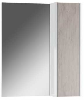 Шкаф-зеркало Uno 60 Дуб серый левый/правый Домино (DU1503HZ) в Пойковском - poikovskii.ok-mebel.com | фото