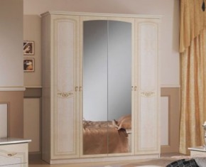 Спальня Ирина (комплект 4 дв.) беж в Пойковском - poikovskii.ok-mebel.com | фото 2