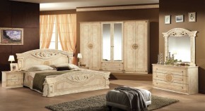 Спальня Рома (комплект 6 дв.) беж в Пойковском - poikovskii.ok-mebel.com | фото 2