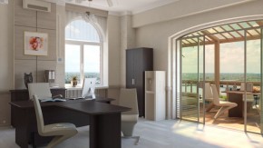 Стол для руководителя Премиум Пр.С-16 в Пойковском - poikovskii.ok-mebel.com | фото 3