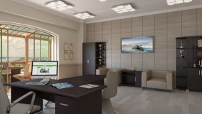 Стол для руководителя Премиум Пр.С-16 в Пойковском - poikovskii.ok-mebel.com | фото 4