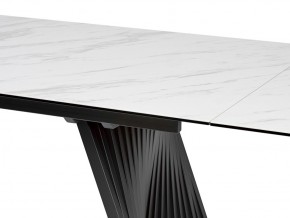 Стол IVAR 180 MARBLES KL-99 Белый мрамор, итальянская керамика/серый, ®DISAUR в Пойковском - poikovskii.ok-mebel.com | фото 8