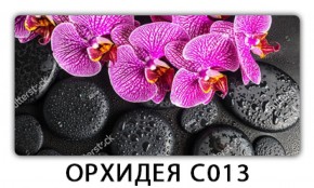 Стол раздвижной Трилогия с фотопечатью Орхидея C012 в Пойковском - poikovskii.ok-mebel.com | фото 15