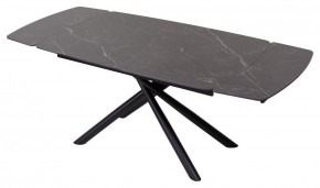 Стол RIVOLI 140 MATT BLACK MARBLE SOLID CERAMIC / BLACK, ®DISAUR в Пойковском - poikovskii.ok-mebel.com | фото 3