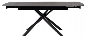 Стол RIVOLI 140 MATT BLACK MARBLE SOLID CERAMIC / BLACK, ®DISAUR в Пойковском - poikovskii.ok-mebel.com | фото 2